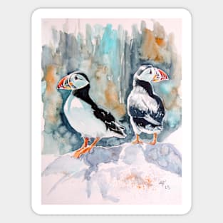 Puffins Sticker